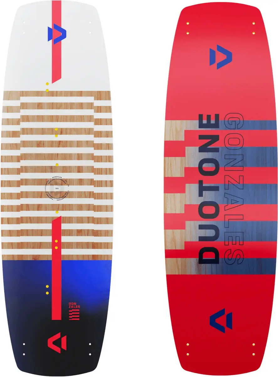 Duotone Gonzales TwinTip Glas 15FS W/Finbox Kitesurf Board 2 Duotone Gonzales TwinTip Glas 15FS W/Finbox Kitesurf Board - Afbeelding 2