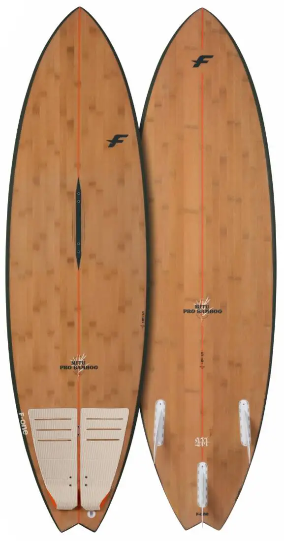 F-One Mitu Pro Bamboo Surf Kiteboard 1 F-One Mitu Pro Bamboo Surf Kiteboard