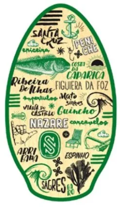 Skim One Portugal Wood 41 Skimboard