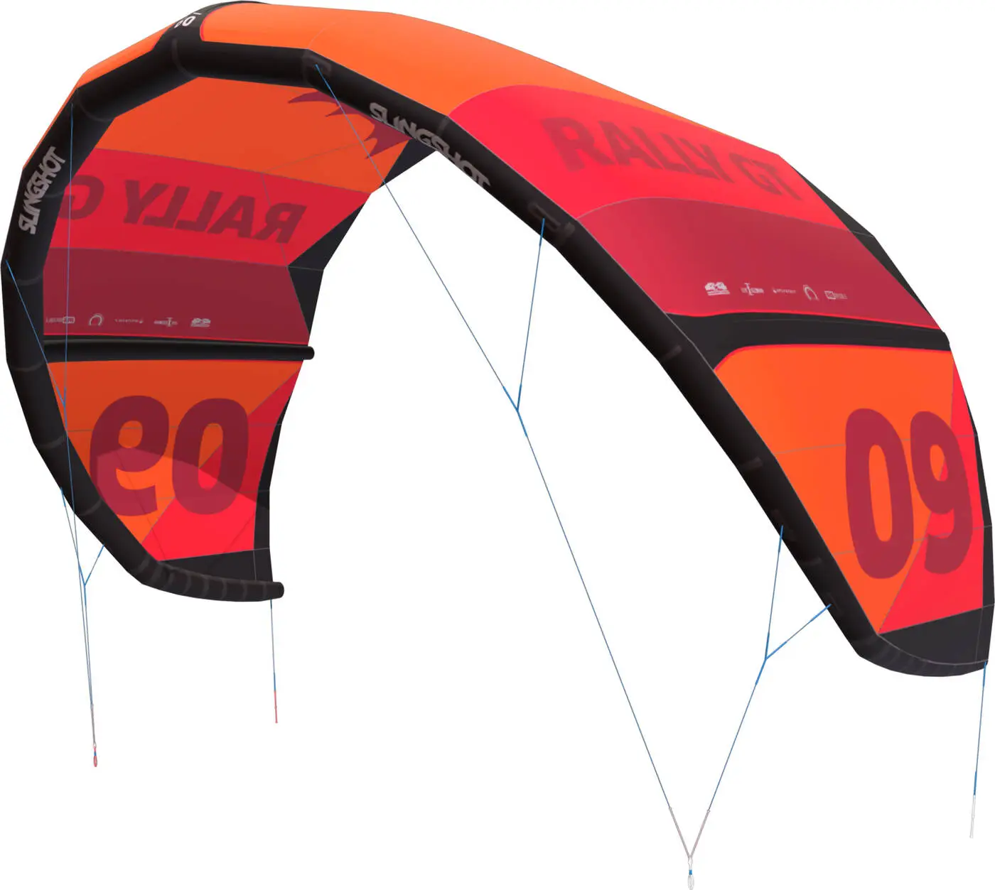 SLINGSHOT Rally GT V2 Kitesurf Kite 2 SLINGSHOT Rally GT V2 Kitesurf Kite - Afbeelding 2