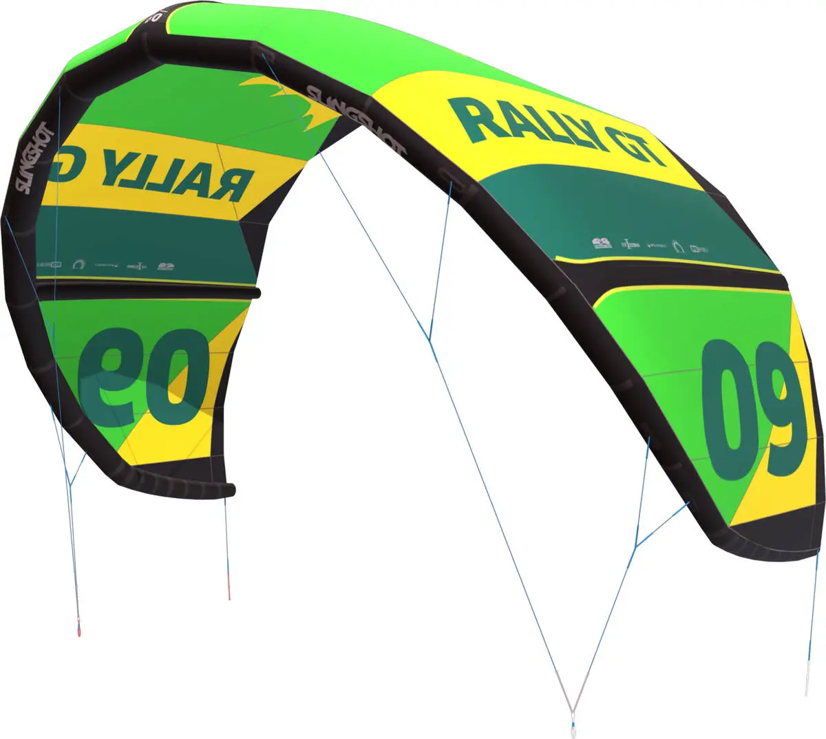 SLINGSHOT Rally GT V2 Kitesurf Kite 3 SLINGSHOT Rally GT V2 Kitesurf Kite - Afbeelding 3